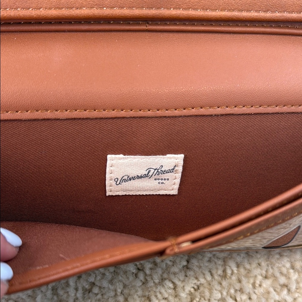Universal Thread Brown Leather Wallet - image 2